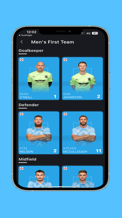 Ballymena United FC Screenshot
