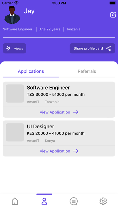 Zaajira: Job Search App Screenshot