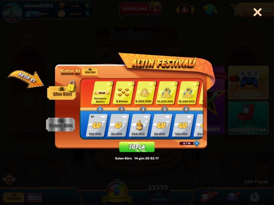 Screenshot #5 pour Okey Zade Games