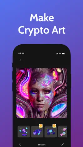 Game screenshot NFT Art Maker for Metaverse apk