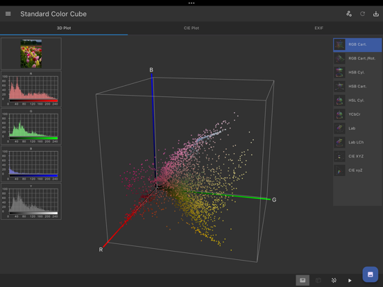 ColorSpatioplotterEx Mobileのおすすめ画像1