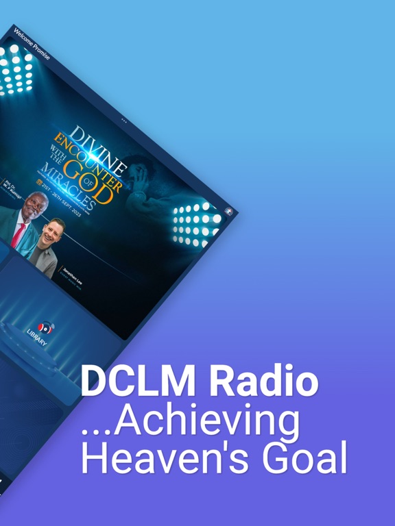 DCLM Radio iPad screenshot 2 - Entertainment app