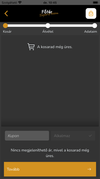 Főtér Bisztró Pásztó Screenshot