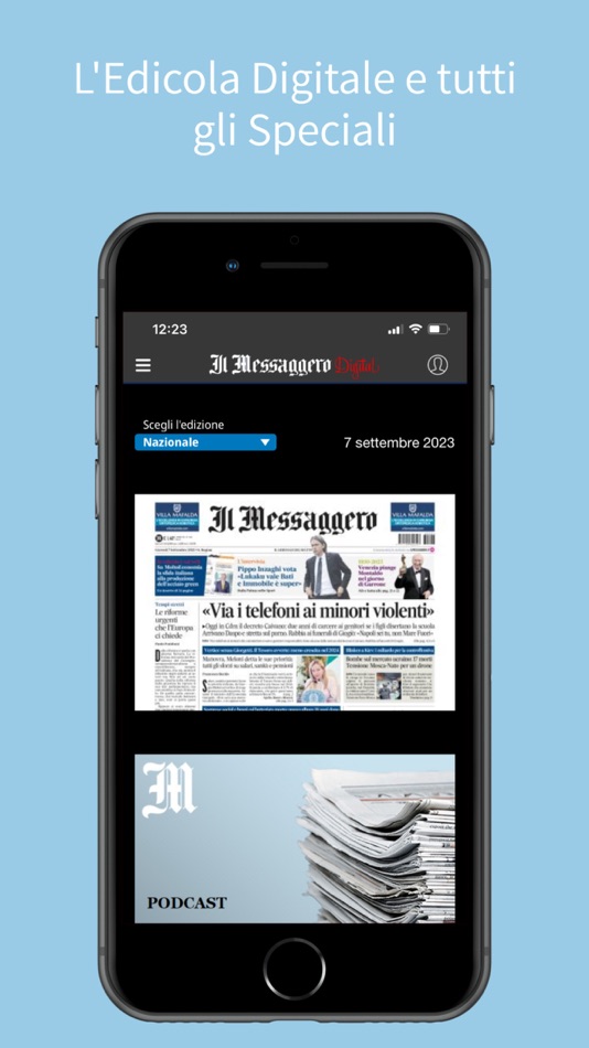 #1. Il Messaggero (iOS) 由: Gruppo Caltagirone Editore
