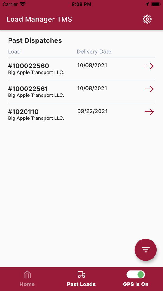 #3. Load Manager TMS (iOS) 由: Weber Systems Inc.