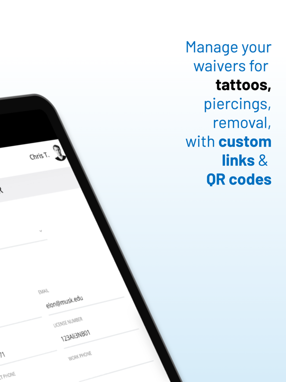 Markd - Tattoo Platform iPad screenshot 8 - Business app