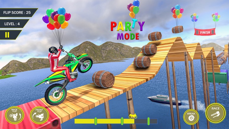 Bike Racing Megaramp Stunts 3D screenshot-5