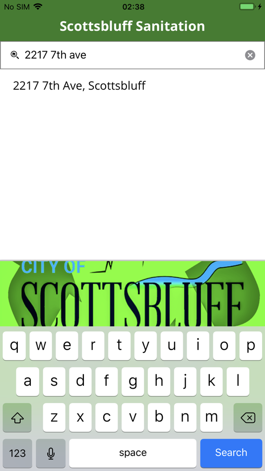 #2. Scottsbluff Sanitation (iOS) 由: City of Scottsbluff
