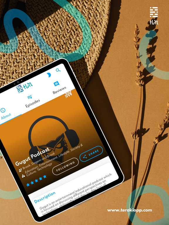 Teraki - Audiobooks & Podcasts iPad screenshot 5 - Book app