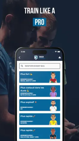 Game screenshot Enjeux Football – Training apk