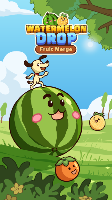 Watermelon Drop: Fruit Mergeのおすすめ画像1