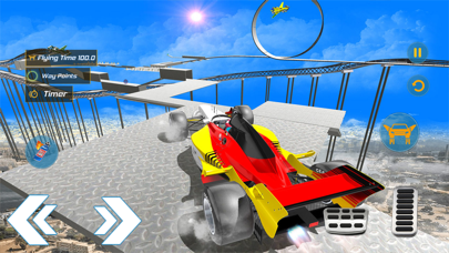 Real Formula Flying Car Stunts Screenshot