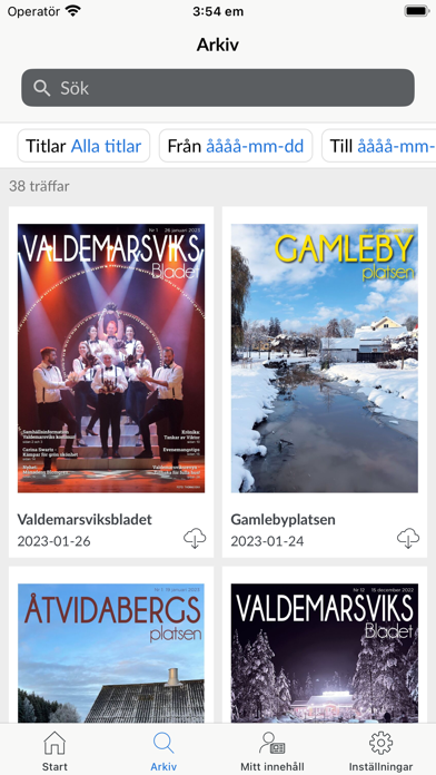 MediaTrio - En trio tidningar Screenshot