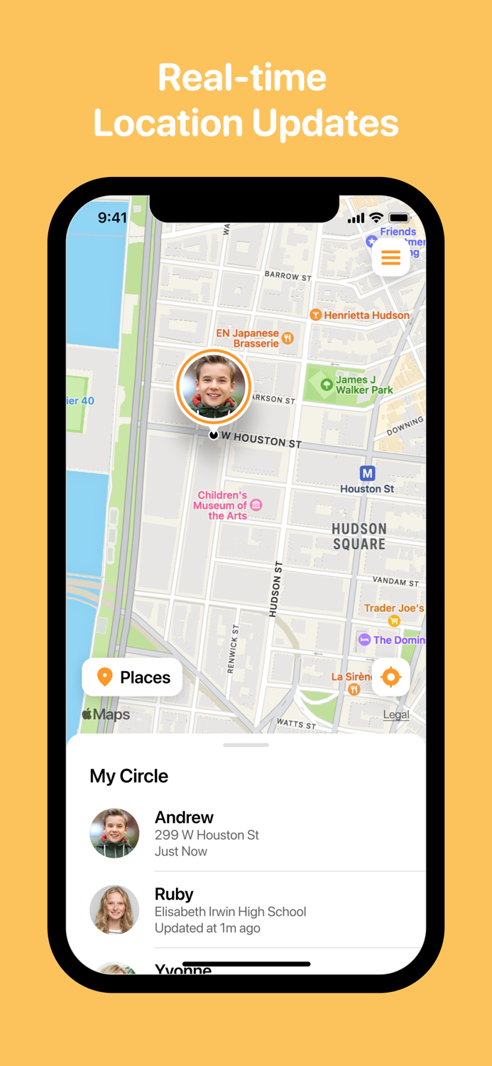 AlfredCircle Location Sharing