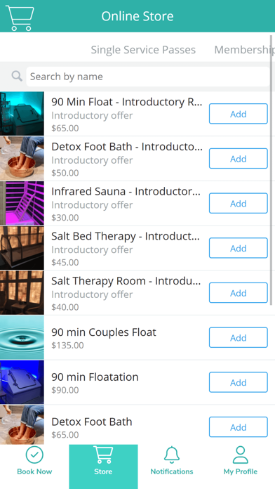 Salt Wellness Centre Screenshot