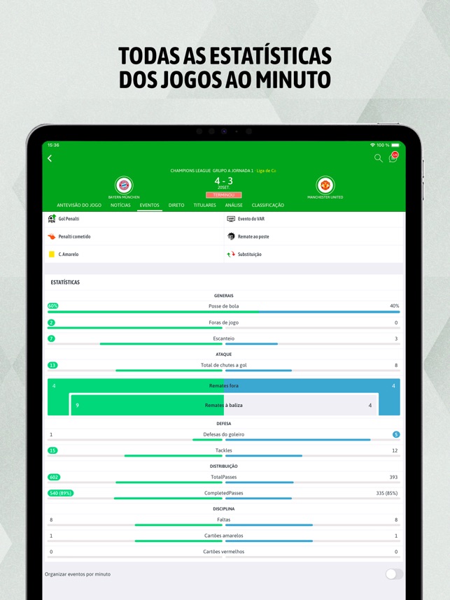 3 aplicações para seguir os resultados dos jogos de futebol