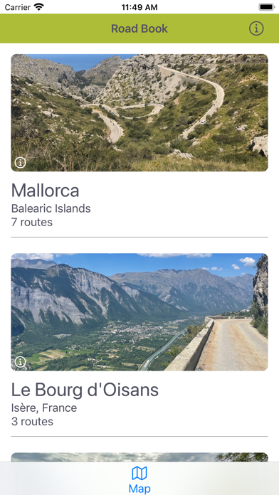Road Book Screenshot