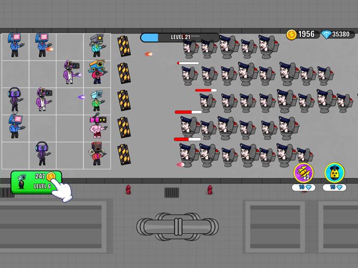 Merge Cameraman and TV Defense