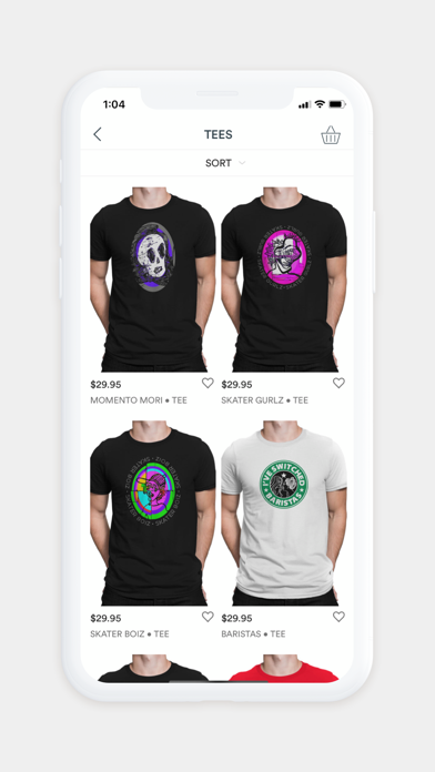 HUNTEES Shop Screenshot