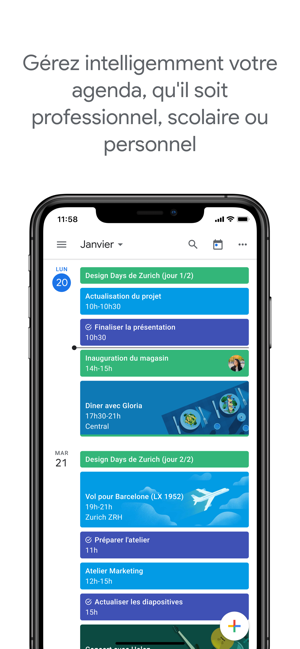 ‎Google Agenda : organisez-vous Capture d'écran