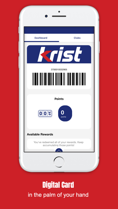 Krist Rewards Screenshot