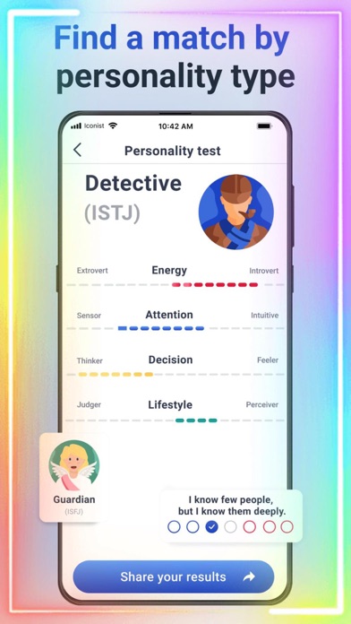 Iconist - Polyamorous Dating Screenshot