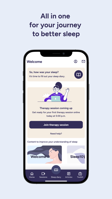 HALEO – Virtual Sleep Clinic Screenshot