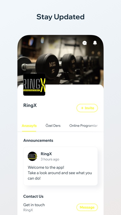 RingX | Training Studio