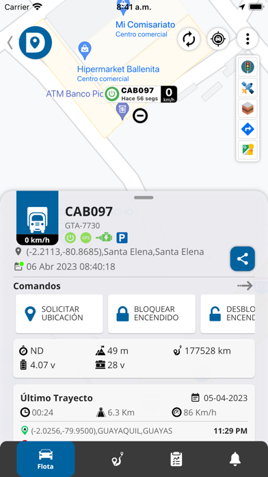 InduGPS Screenshot