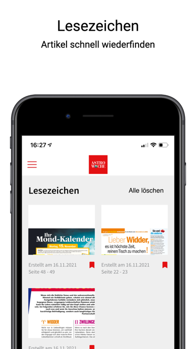 Astrowoche ePaper Screenshot