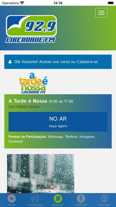 Radio Liberdade FM Screenshot