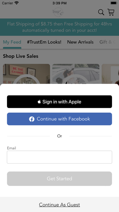 Trust Em Boutique Screenshot
