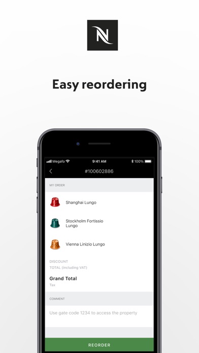 Nespresso Middle East & Africa Screenshot
