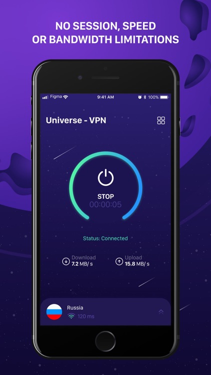 Universe VPN - stable & speed