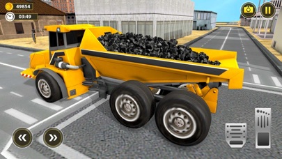 Heavy Excavator Dump Truck 3D Screenshot