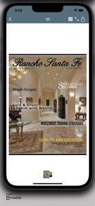 Rancho Santa Fe Magazine screenshot #3 for iPhone