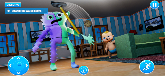 Evil Purple Green Monster Game