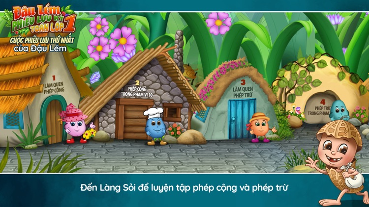 Đậu Lém Phiêu lưu ký - Toán 1 screenshot-3