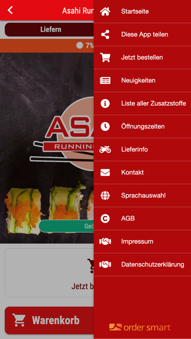 Asahi Running Sushi Screenshot