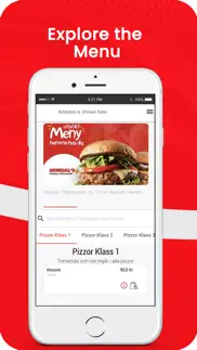 hemdals pizzeria & restaurang iphone screenshot 3