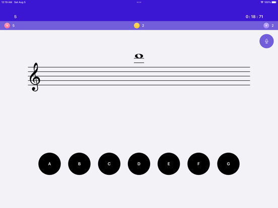 CleftoMania iPad screenshot 5 - Music app