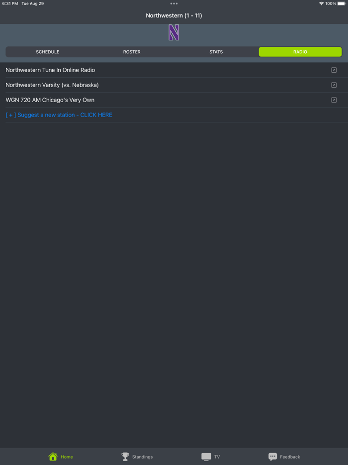 Northwestern Football