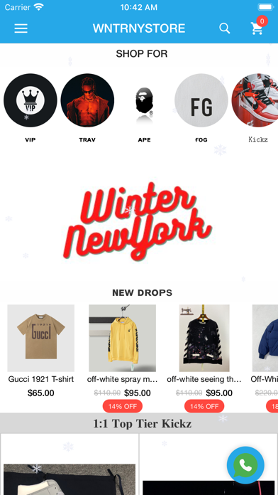 WNTRNYSTORE Screenshot