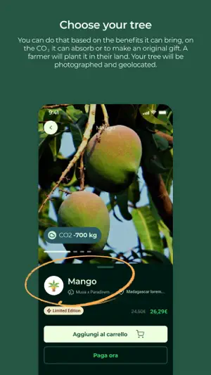 Treedom screenshot 3