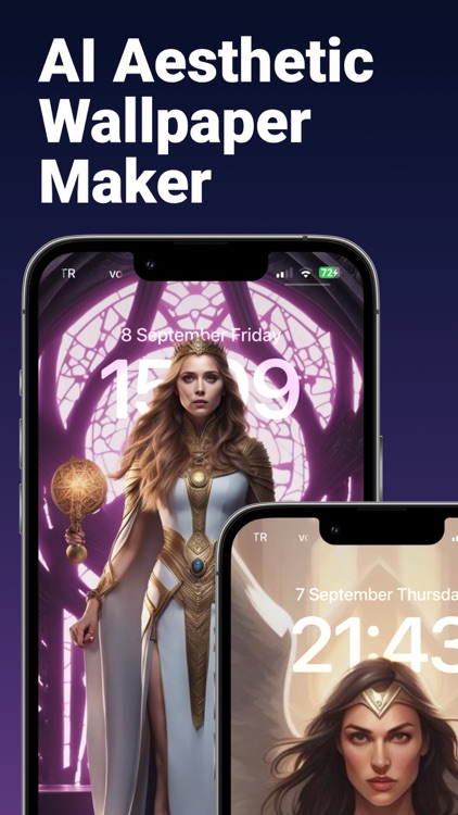 Aesthetic AI Wallpaper Maker