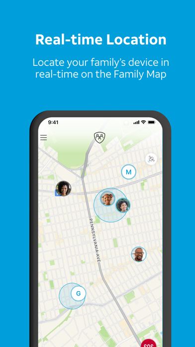 AT&T Secure Family® parent app Screenshot