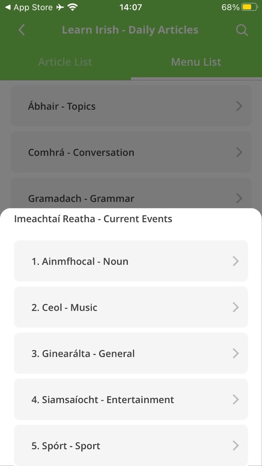 #2. TYM - Learn Irish (iOS) 由: TYM Content Creator Ltd.