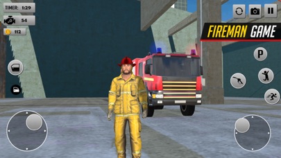Fire Helper Truck Games Screenshot