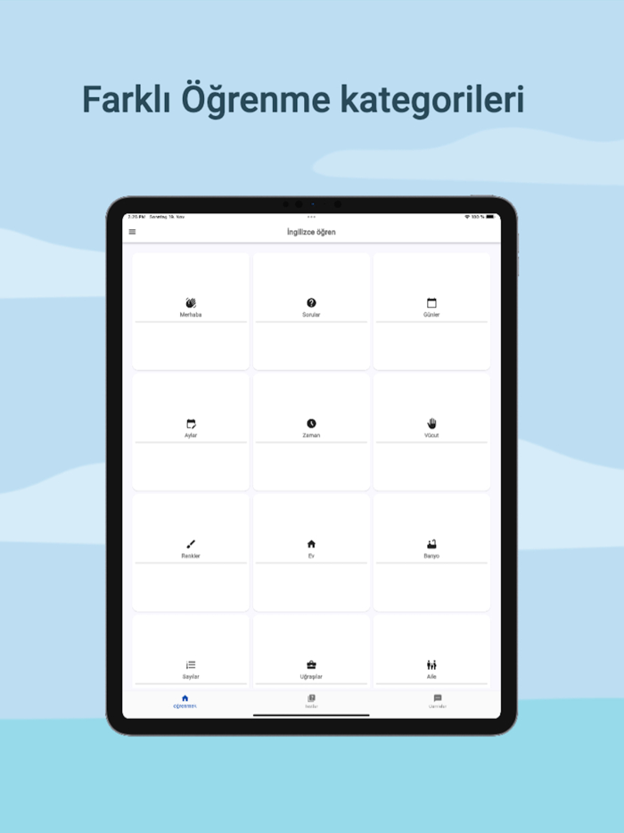 İngilizce öğren Online