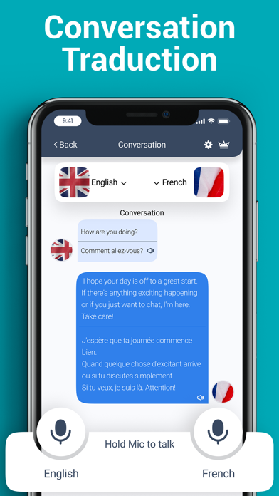Screenshot #1 pour Traduction Anglais Français